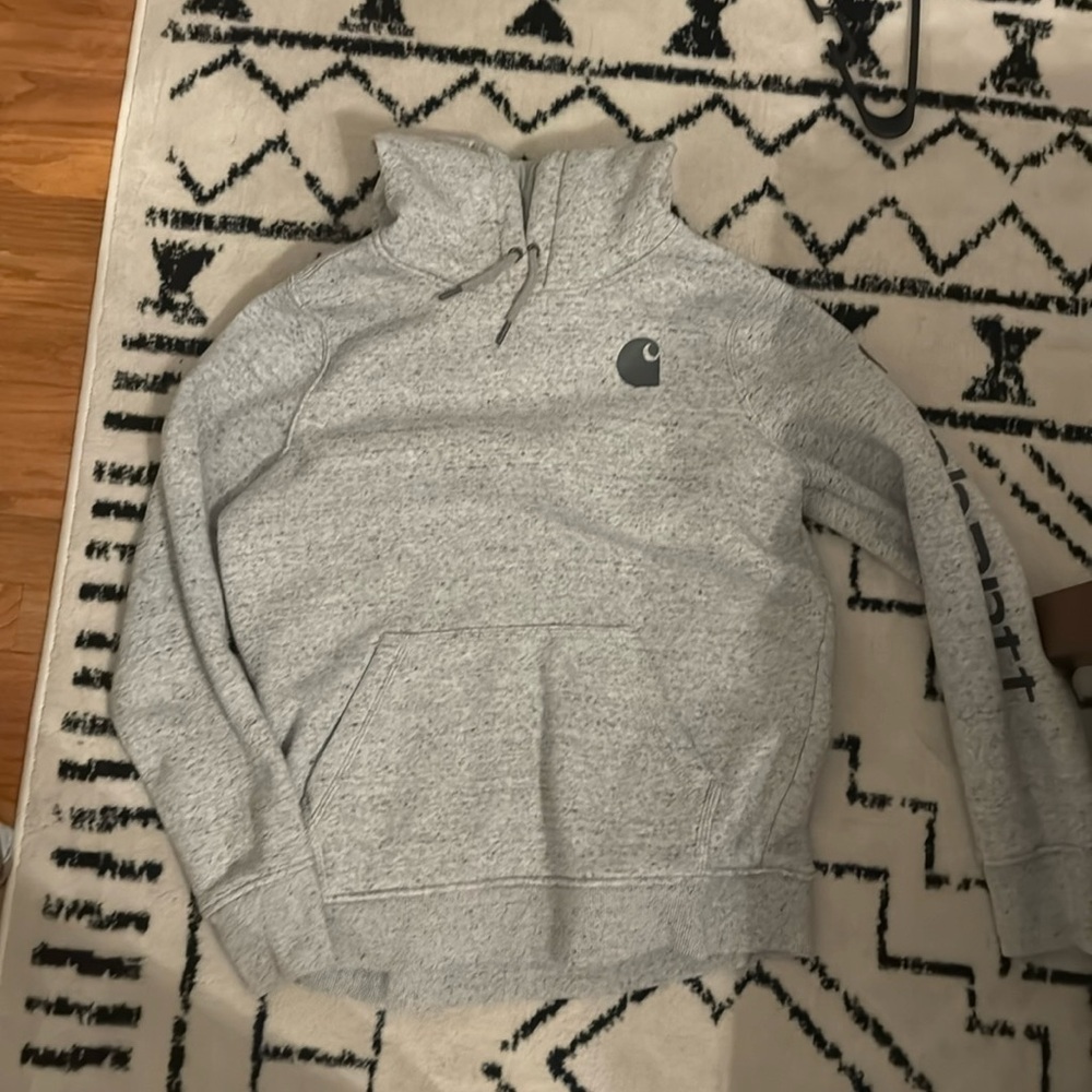 Carhartt hoodie womens gray